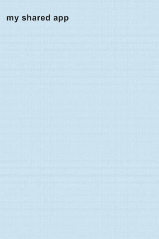 my shared app Cover Image